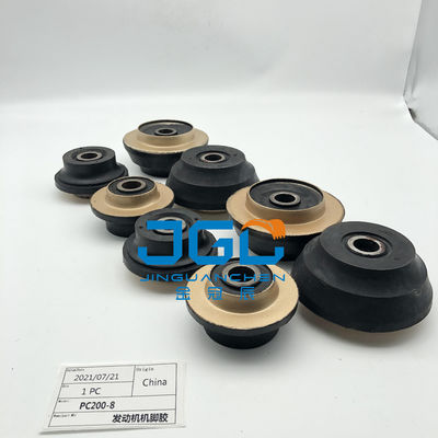 PC200-8 এক্সক্যাভেটর ইঞ্জিন মাউন্ট কুশন 20Y-01-12210
