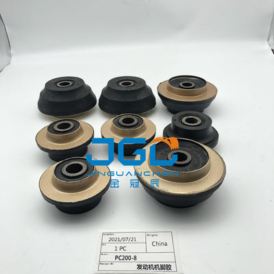 PC200-8 এক্সক্যাভেটর ইঞ্জিন মাউন্ট কুশন 20Y-01-12210