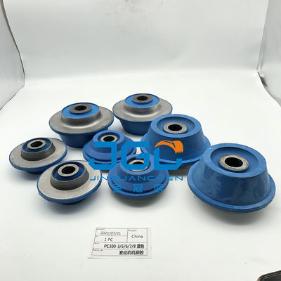 PC300-7 PC300-5 PC300-6 PC300-8 খননকারী ইঞ্জিন মাউন্ট ইঞ্জিন কুশন 208-01-55220 ইঞ্জিন কুশন খননকারী যন্ত্রাংশ