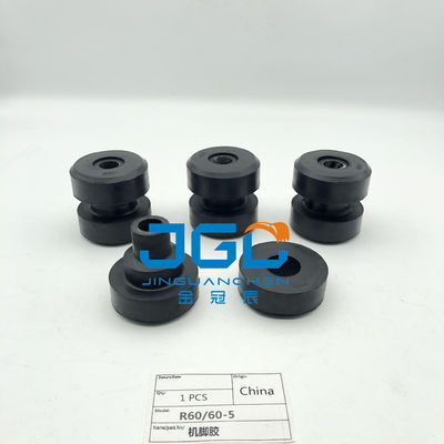 উচ্চ মানের ইঞ্জিন পার্টস রাবার মাউন্টিংস R60-5 Excavator Engine Mount রাবার কুশন