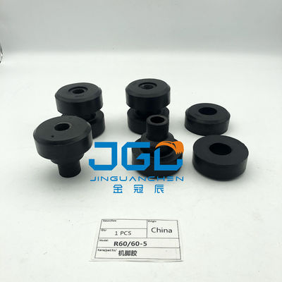 উচ্চ মানের ইঞ্জিন পার্টস রাবার মাউন্টিংস R60-5 Excavator Engine Mount রাবার কুশন