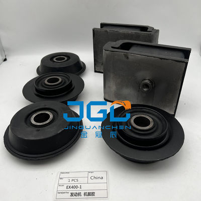 এক্সক্যাভার ইঞ্জিন পার্টস EX400-1 ইঞ্জিন মাউন্টিং পিছনের জন্য রাবার মাউন্ট