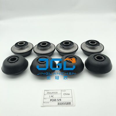 এক্সক্যাভেটর PC60-5-6 ডিজেল ইঞ্জিন সমর্থন কুশন জন্য ইঞ্জিন কুশন