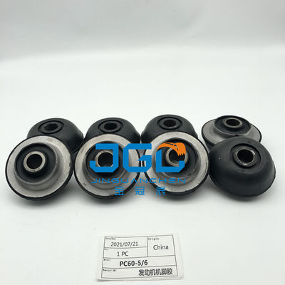 এক্সক্যাভেটর PC60-5-6 ডিজেল ইঞ্জিন সমর্থন কুশন জন্য ইঞ্জিন কুশন