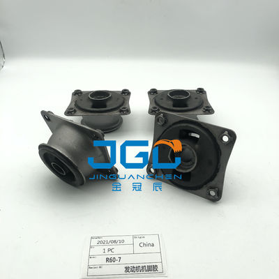 ইঞ্জিন পার্টস রাবার মাউন্টিংস R60-7 Excavator Engine Mount রাবার কুশন