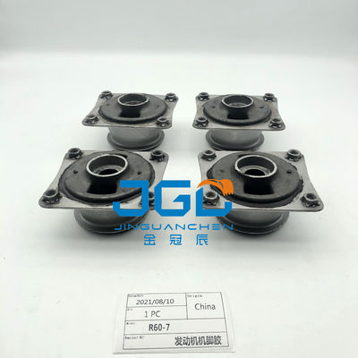 ইঞ্জিন পার্টস রাবার মাউন্টিংস R60-7 Excavator Engine Mount রাবার কুশন