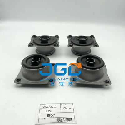 ইঞ্জিন পার্টস রাবার মাউন্টিংস R60-7 Excavator Engine Mount রাবার কুশন
