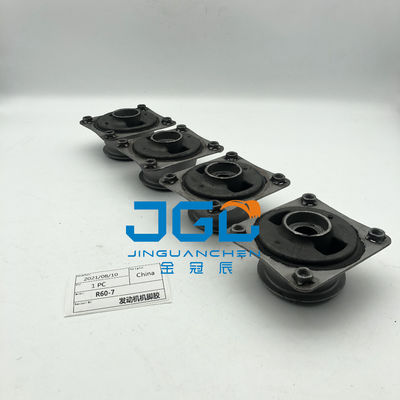 ইঞ্জিন পার্টস রাবার মাউন্টিংস R60-7 Excavator Engine Mount রাবার কুশন