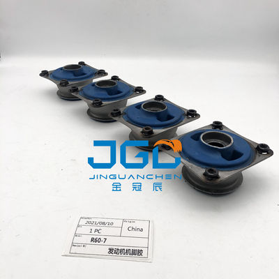 উচ্চ মানের ইঞ্জিন অংশ রাবার মাউন্টিং R60-7 Excavator Engine Mount রাবার কুশন