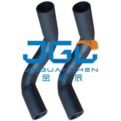 Excavator HD250 HD250-5 HD250-7 নমনীয় রাবার পায়ের পাতার মোজাবিশেষ উপরে এবং নিচে রেডিয়েটর পায়ের পাতার মোজাবিশেষ EH70300 EH70460 রেডিয়েটর খুচরা যন্ত্রাংশ