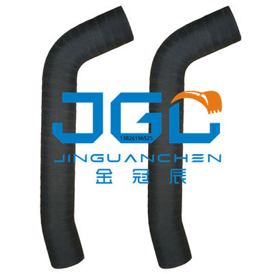 Excavator E345D রাবার পায়ের পাতার মোজাবিশেষ উপরে এবং নীচে সংযুক্ত জল রাবার পায়ের পাতার মোজাবিশেষ 230-1781 230-2854 জল পায়ের পাতার মোজাবিশেষ পাইপ