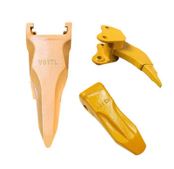 PC200-6 খননকারীর খুচরা যন্ত্রাংশ 40s Pc60 খননকারীর জন্য বালতি দাঁত Mt03s কাস্টিং নির্মাণ সরঞ্জাম