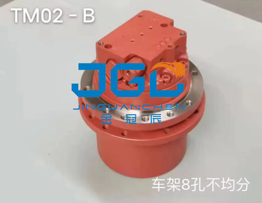 ট্রাভেল মোটর TM02 GM02 ফাইনাল ড্রাইভ প্ল্যানেটারি গিয়ার স্পিড রিডাক্টর মোটর গিয়ারবক্স রিডাক্টর এক্সক্যাভারের জন্য U15-3 PC14R2 CX18