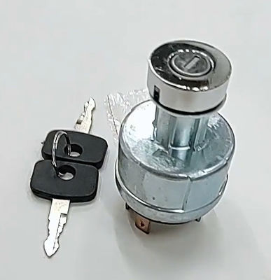 9G-7641 4 ওয়্যার ইগনিশন সুইচ এক্সক্যাভেটর খুচরা যন্ত্রাংশ 4 লাইন ইগনিশন স্টার্ট সুইচ কী সহ