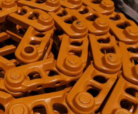 R210LC-7 Excavator Track Chain 49 Links Undercarriage Track চ্যাসি ট্র্যাক লিঙ্ক সমাবেশ 81N6-26600