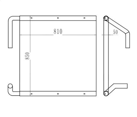 EX200-5 EX200LC-5 EX210-5 EX210H-5 EX210K-5 EX225USR এক্সক্যাভার অয়েল কুলার 4370983