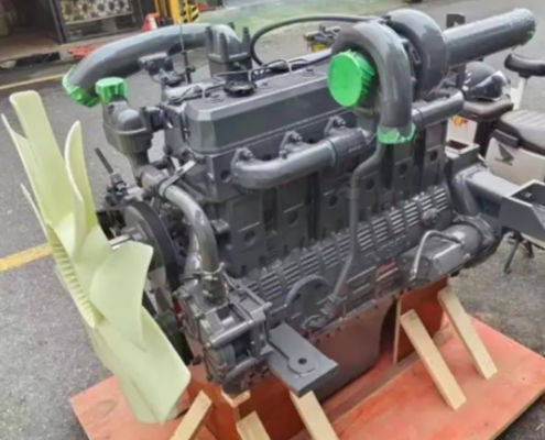 Doosan De12t ডিজেল ইঞ্জিন সমাবেশ De12tis এক্সক্যাভেটর ইঞ্জিন যন্ত্রপাতি জন্য যন্ত্রাংশ