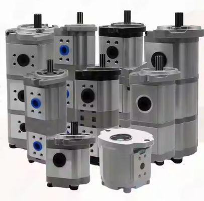 হাইড্রোলিক ট্রিপল পাম্প 705-41-08090 পাইলট পাম্প PC40-7C PC50UU-2E এক্সক্যাভেটরের জন্য হাইড্রোলিক পাম্প ভাল নির্মাণ যন্ত্রপাতি যন্ত্রাংশ