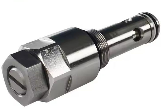 উচ্চ মানের PC200-6 PC200-7 খননকারীর জলবাহী যন্ত্রাংশ ঘূর্ণমান ত্রাণ ভালভ 702-75-01200 702-75-01201 702-77-02120 702-77-02170