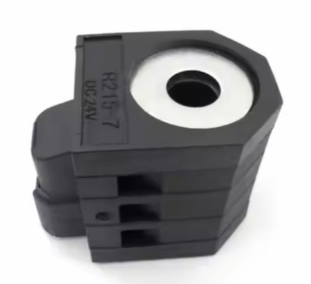 YU'AN 24V Excavator Solenoid Valve Coil XKBL-00004 R210LC-7 R215LC-7 এর জন্য