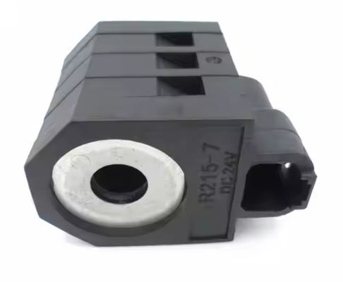 YU'AN 24V Excavator Solenoid Valve Coil XKBL-00004 R210LC-7 R215LC-7 এর জন্য
