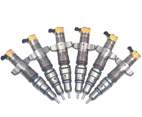 Excavator Parts 2638218 C7 C9 ইঞ্জিন সাধারণ রেল জ্বালানী ইনজেক্টর সমাবেশ 263-8218
