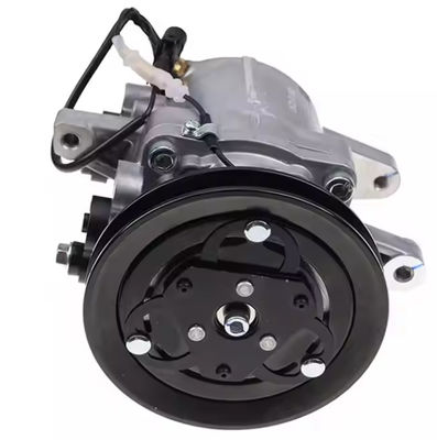 এয়ার কন্ডিশনার কম্প্রেসার 447180-6430 Excavator SV06E ইঞ্জিনের জন্য 12V 108mm