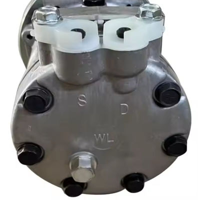 এয়ার কন্ডিশনিং কম্প্রেসার YX91V00002F2, খননকারী SK135SR SK200SR SD7H13 ইঞ্জিন 24V এর জন্য