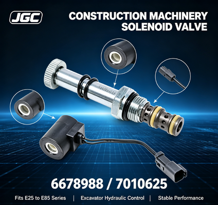 Excavators জন্য Solenoid ভালভ 6678988 7010625 E25 E26 E27 E27Z E32 E32i E34 E35 E35i E35Z E37 E42 E45 E50 E55 E85