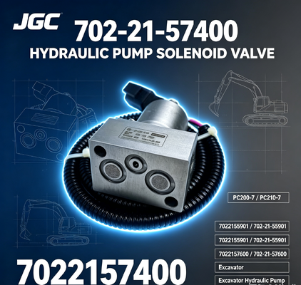PC200-7 PC210-7 7022155901 7022157600 702-21-55901 702-21-57600 7022157400 হাইড্রোলিক পাম্প সোলিনয়েড ভালভ