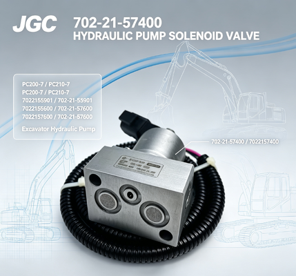 PC200-7 PC210-7 7022155901 7022157600 702-21-55901 702-21-57600 7022157400 হাইড্রোলিক পাম্প সোলিনয়েড ভালভ
