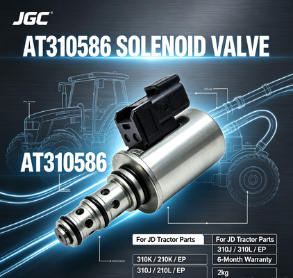 AT310586  JD ট্র্যাক্টর পার্টস 310K/210K/EP/310J/310L/EP এর জন্য নতুন হাইড্রোলিক সোলেনয়েড ভালভ 6 মাসের ওয়ারেন্টি 2 কেজি