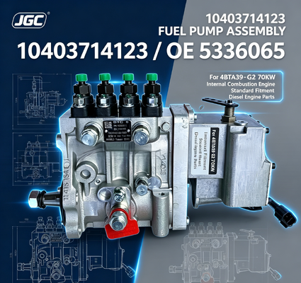 10403714123 OE 5336065 4BTA39-G2 70KW জ্বালানী পাম্প সমাবেশের জন্য অভ্যন্তরীণ জ্বলন ইঞ্জিনের জন্য স্ট্যান্ডার্ড ফিটিং