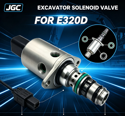 E320D উচ্চ মানের Excavator জন্য Solenoid ভালভ