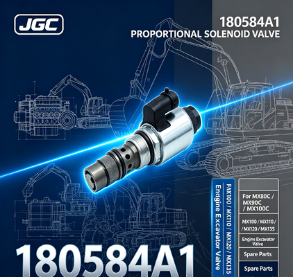 180584A1 MX80C MX90C MX100C MX100 MX110 MX120 MX135 ইঞ্জিন এক্সক্যাভেটর ভালভের খুচরা যন্ত্রাংশ