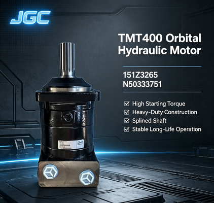 TMT400∙ 151Z3265∙ N50333751 কক্ষপথ হাইড্রোলিক মোটর Excavator স্কিড স্টিয়ার হার্ভেস্টার ভারী দায়িত্ব নিম্ন গতির উচ্চ টর্ক মোটর