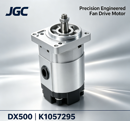 K1057295 DX500 হাইড্রোলিক ফ্যান ড্রাইভ মোটর, হাই পারফরম্যান্স এক্সক্যাভারের ফ্যান হাইড্রোলিক মোটর Doosan Excavator জন্য