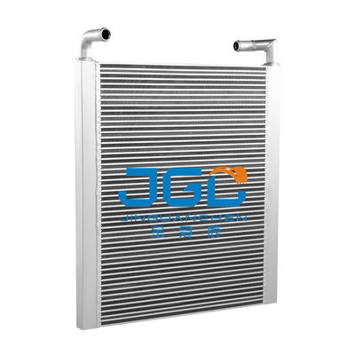 SK120-3 এক্সকাভেটর রেডিয়েটর ইঞ্জিন হাইড্রোলিক অয়েল কুলার 655*730mm
