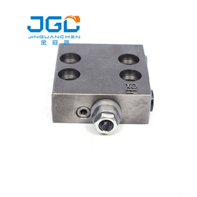 PC130-7 এক্সকাভেটর হাইড্রোলিক যন্ত্রাংশ PC160-7 রিডুসিং রিলিফ ভালভ ব্লক 702-21-55100