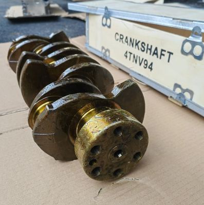 নতুন অবস্থা 4TNV98 4TNV94 4TNV88 3TNV88 Yanmar Excavator ডিজেল ইঞ্জিনের জন্য ক্র্যাঙ্কশ্যাফ্ট দীর্ঘ জীবনকাল